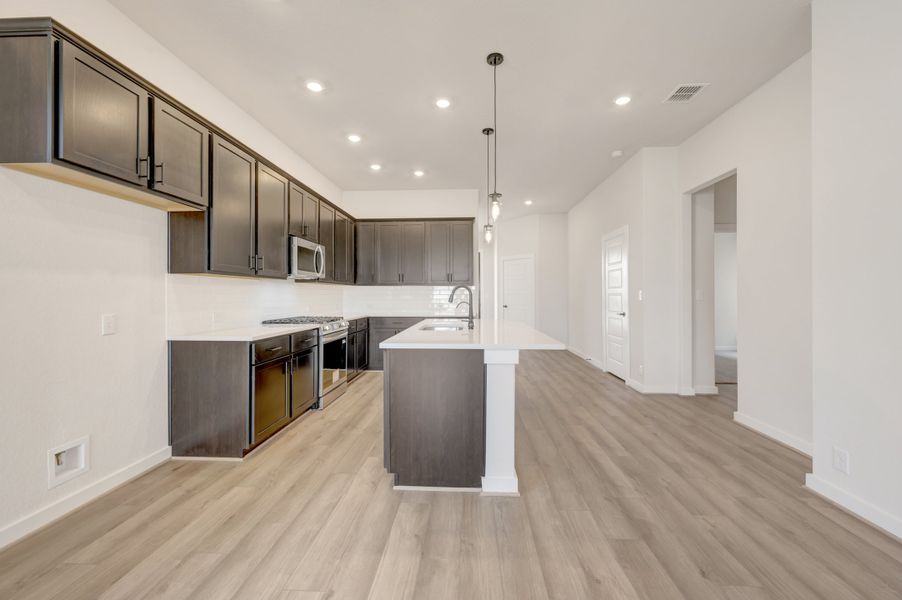 Furnished interior view inside a new home in Mayfair - Select Garden Series, New Braunfels (Image 7).