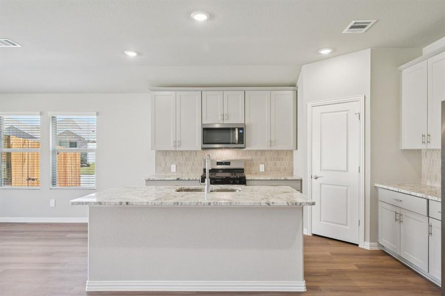 Photo is not of the actual home, but is an inspirational photo of builder’s model home and may depict options, furnishings, and/or decorator features that are not included.