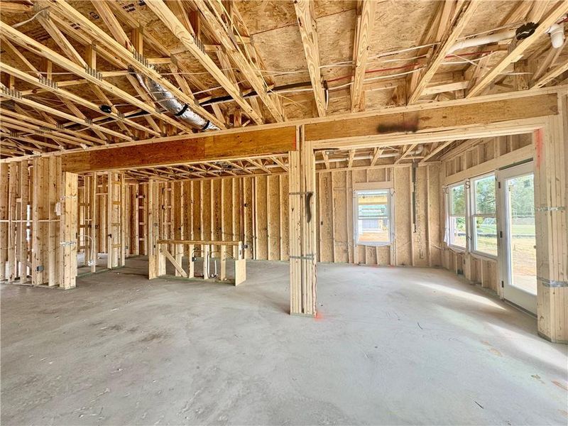 In-progress construction of a new home in Eastlyn Crossing, Flowery Branch, GA (Image 16). In-progress construction of a new home in Eastlyn Crossing, Flowery Branch, GA (Image 16).