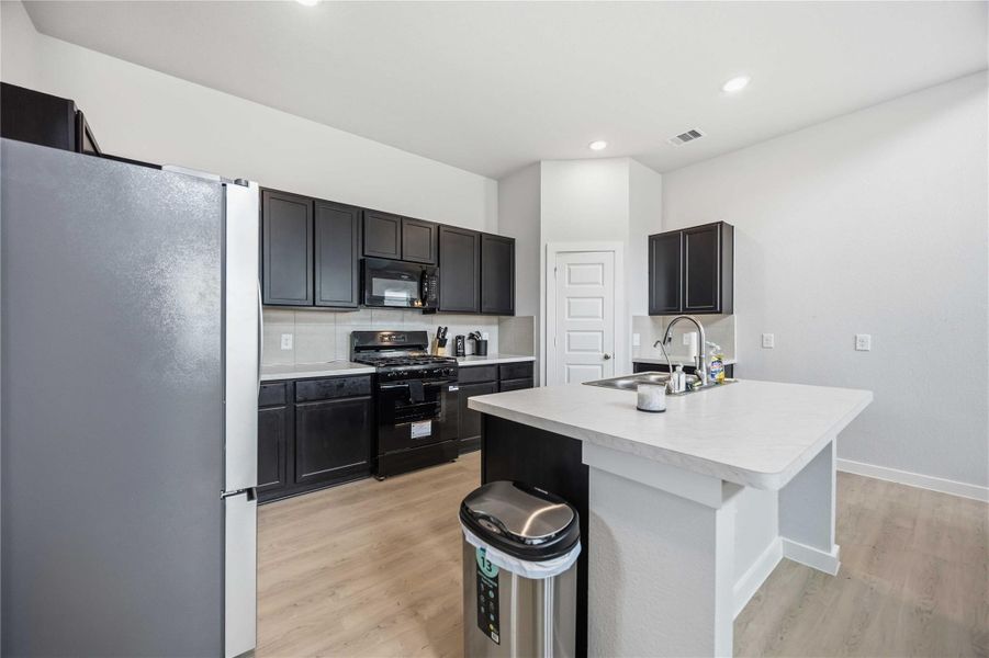 Furnished interior view inside a new home in , New Caney (Image 8).