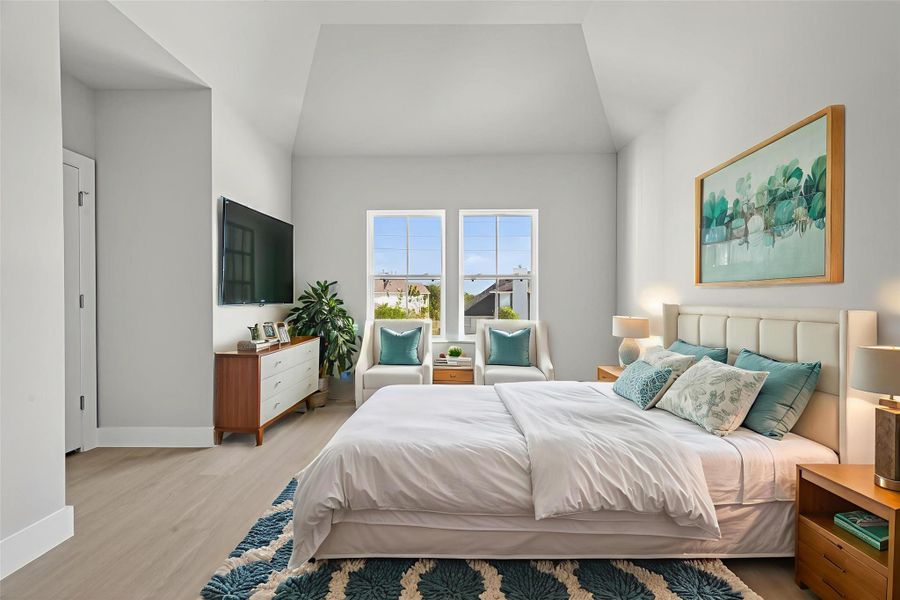 Furnished interior view inside a new home in Metro Village, Houston (Image 16).