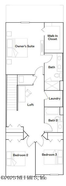 2D floor plan layout of this home in , St. Johns, FL (Image 4).