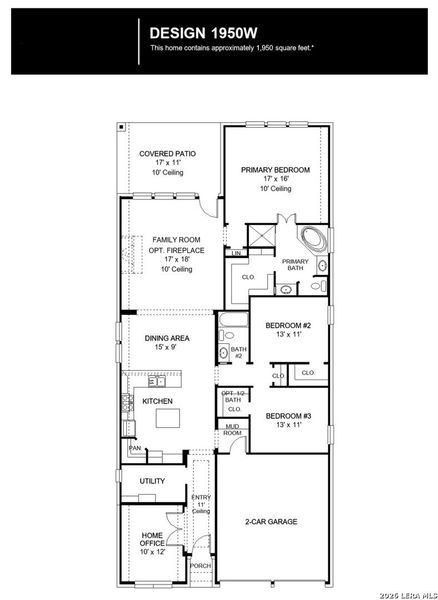 2D floor plan layout of this home in Kallison Ranch, San Antonio, TX (Image 2). 2D floor plan layout of this home in Kallison Ranch, San Antonio, TX (Image 2).