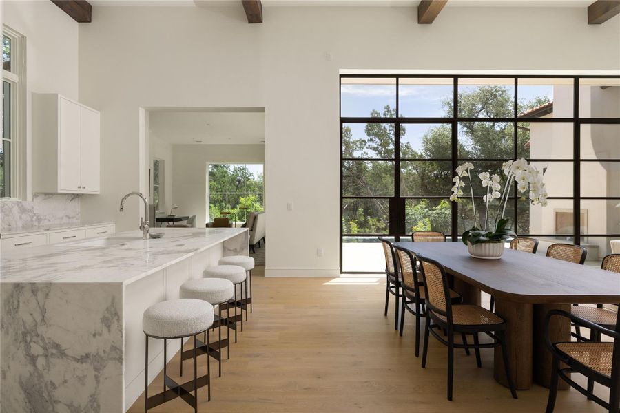 Furnished interior view inside a new home in Amarra Villas, Austin (Image 16). Furnished interior view inside a new home in Amarra Villas, Austin (Image 16).