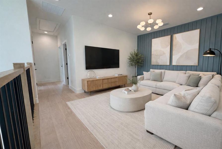Furnished interior view inside a new home in , Pottsboro (Image 18).