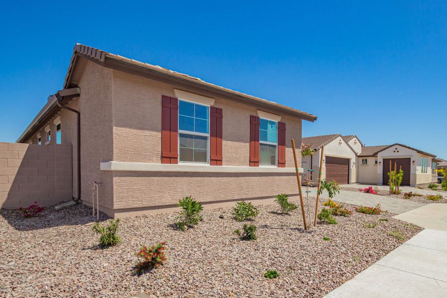 2D floor plan layout of this home in The Views at Rancho Cabrillo, Peoria, AZ (Image 5).