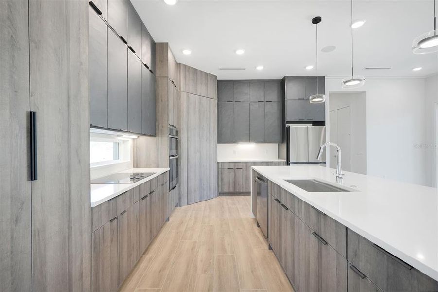 Furnished interior view inside a new home in Hampton Green at Providence, Davenport (Image 16).