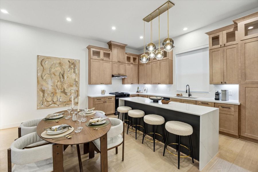 Furnished interior view inside a new home in , Houston (Image 14). Furnished interior view inside a new home in , Houston (Image 14).