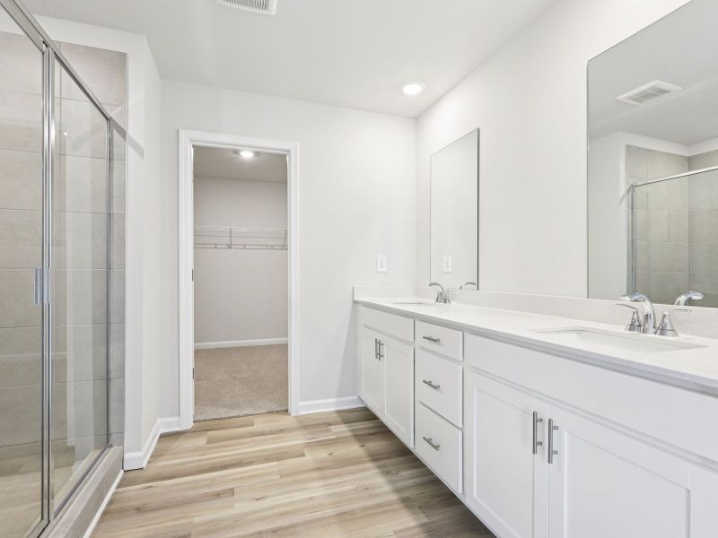 Furnished interior view inside a new home in Moss Farms, Lula (Image 10).