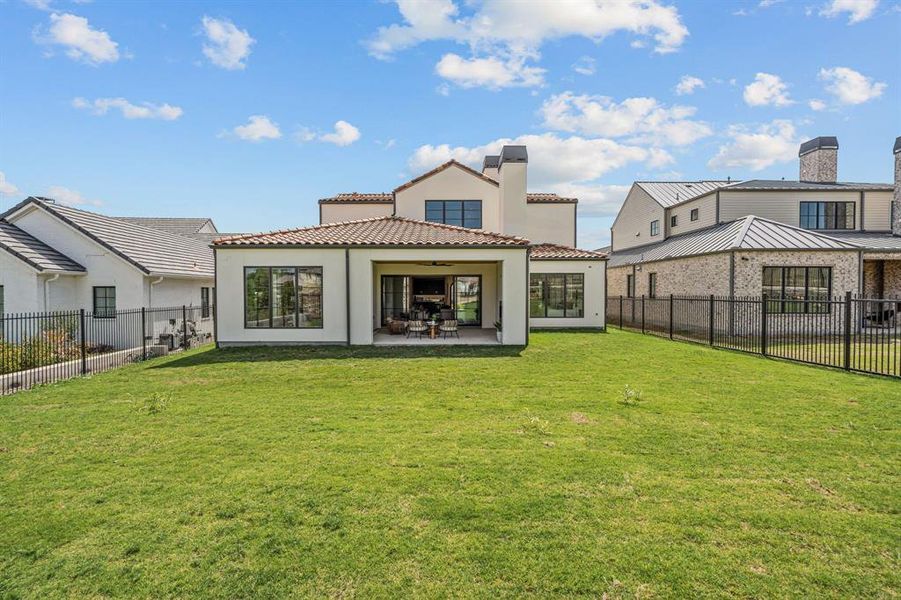 Exterior details and patio area of a home in , Fort Worth (Image 26).