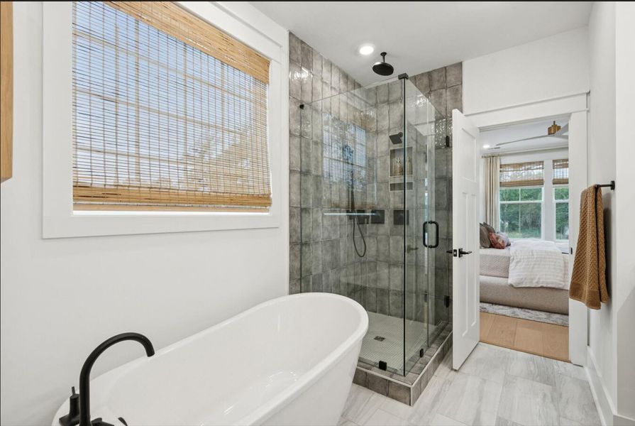 Furnished interior view inside a new home in Central Park, Charleston (Image 15).