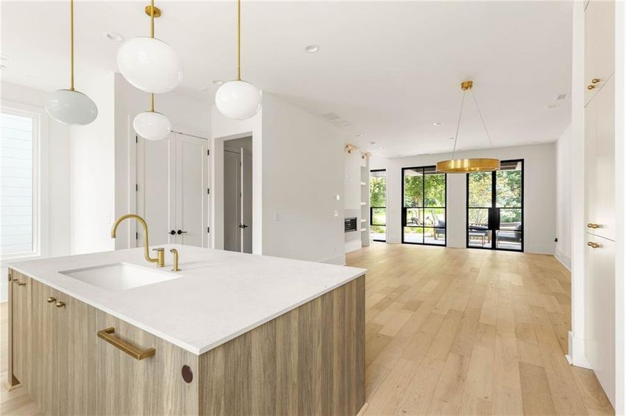 Furnished interior view inside a new home in , Chattahoochee Hills (Image 12).