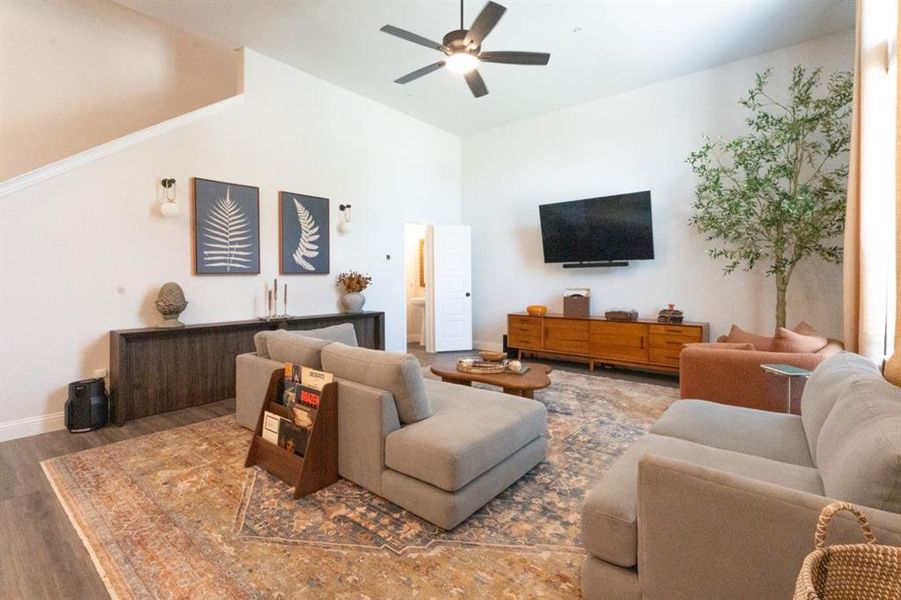 Furnished interior view inside a new home in , Irving (Image 16).