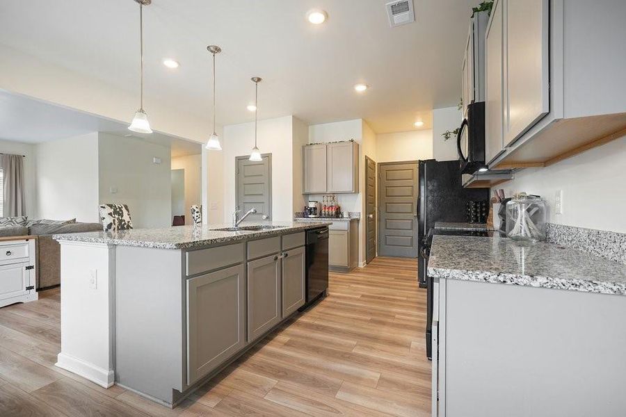 Furnished interior view inside a new home in , Adairsville (Image 45).