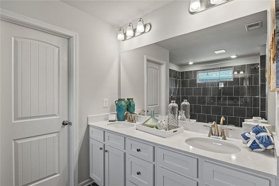 Furnished interior view inside a new home in Burchwood, Stockbridge (Image 42). Furnished interior view inside a new home in Burchwood, Stockbridge (Image 42).