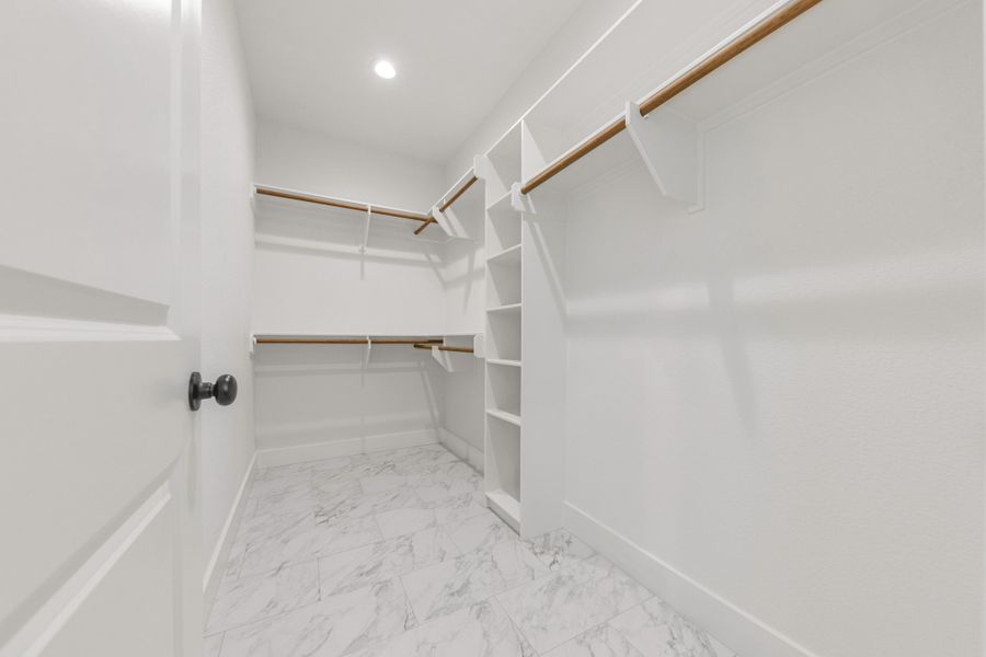 Representative furnished interior of a home built from the The Grayson by Reece Homes in Stella Ranch, Bryan (Image 38).