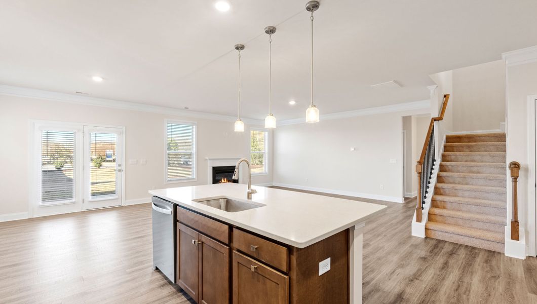 Furnished interior view inside a new home in Seven Oaks, Greenwood (Image 6).