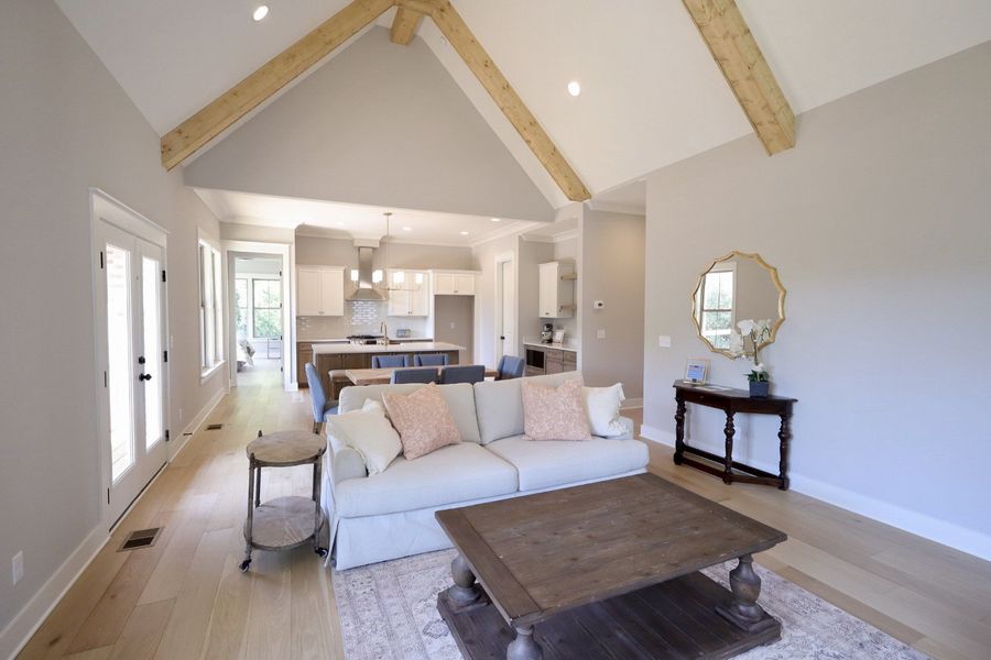 Furnished interior view inside a new home in Creekside, Cleveland (Image 9).