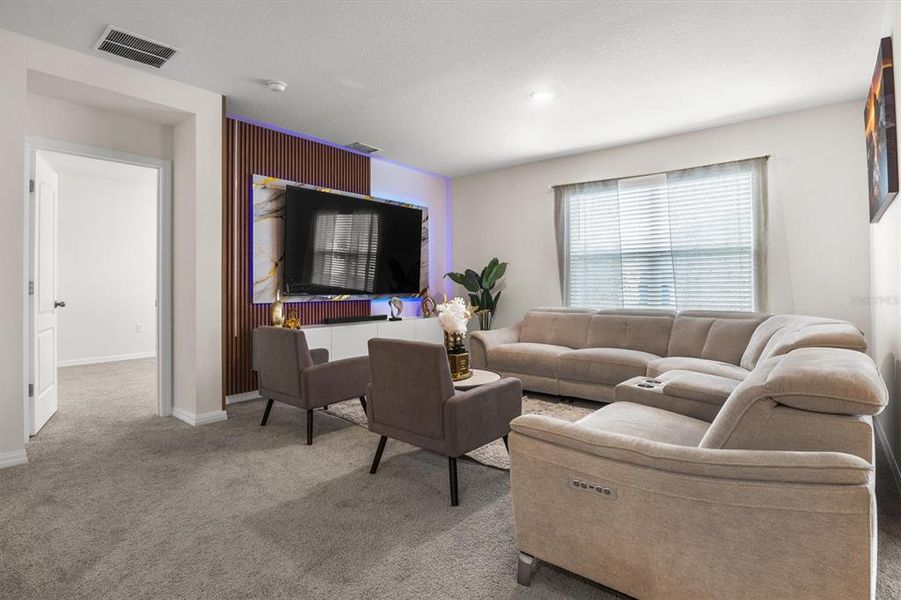 Furnished interior view inside a new home in Cypress Park Estates, Haines City (Image 17).