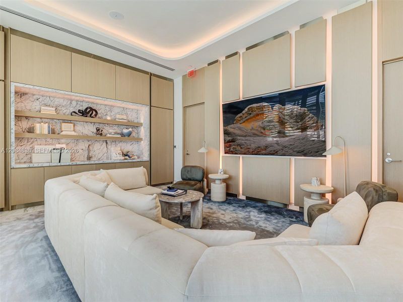 Furnished interior view inside a new home in Casamar, Pompano Beach (Image 38).