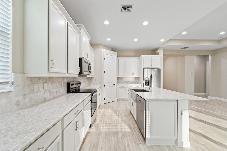 Furnished interior view inside a new home in , Westlake (Image 8).