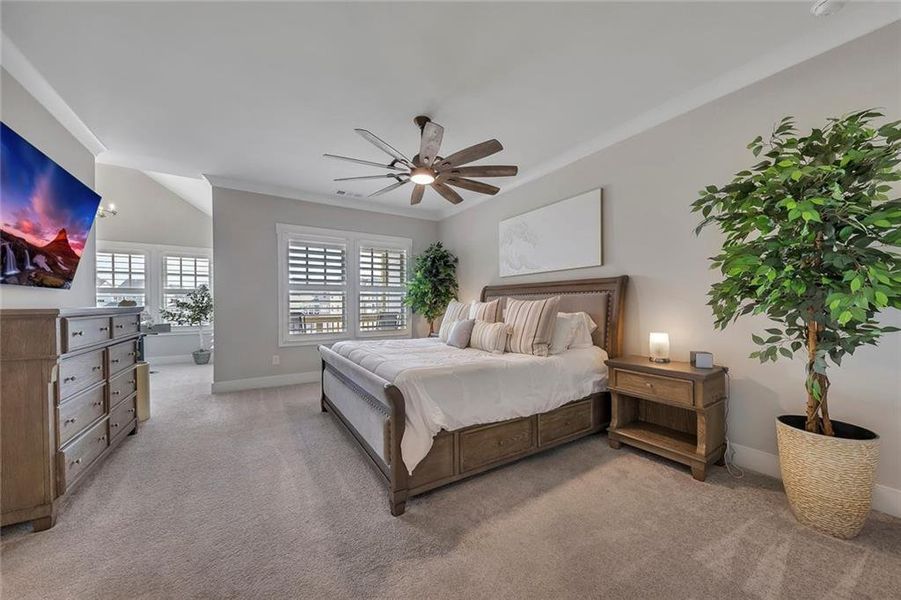 Furnished interior view inside a new home in , Woodstock (Image 37).