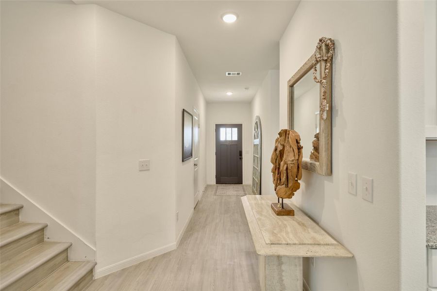 Furnished interior view inside a new home in The Pines At Seven Coves, Willis (Image 13).