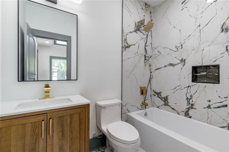 Furnished interior view inside a new home in , Decatur (Image 35).