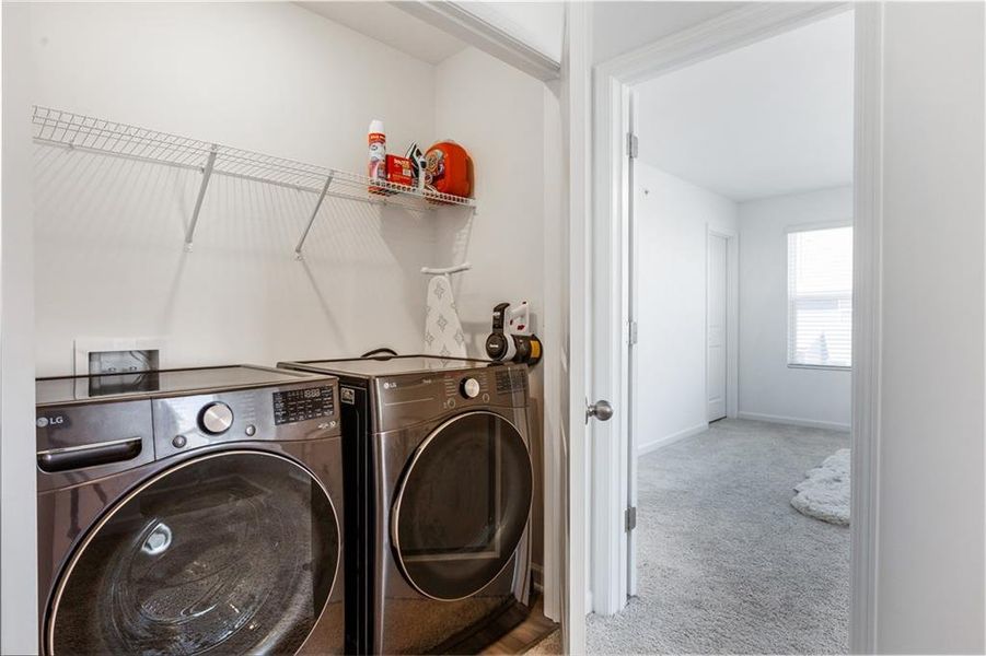 Furnished interior view inside a new home in Laurelwood, Douglasville (Image 18).