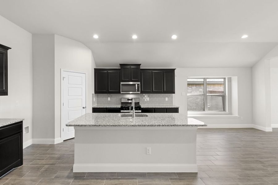 Representative exterior photo of a completed home built from the Kingston by Impression Homes in Arcadia Trails, Balch Springs, TX (Image 8).