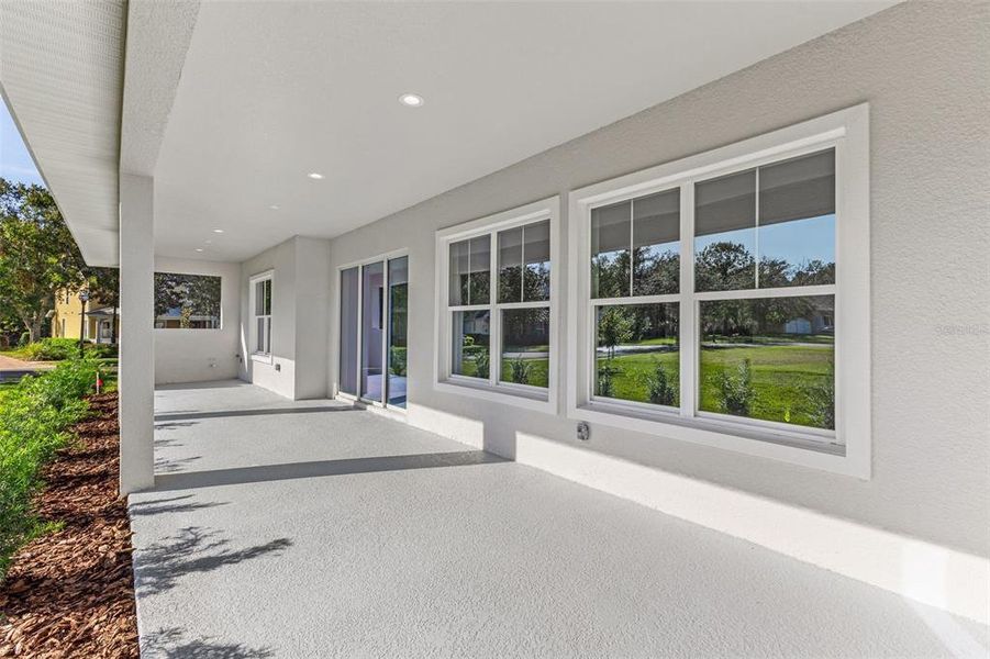 Exterior details and patio area of a home in Southern Hills Plantation, Brooksville (Image 25).