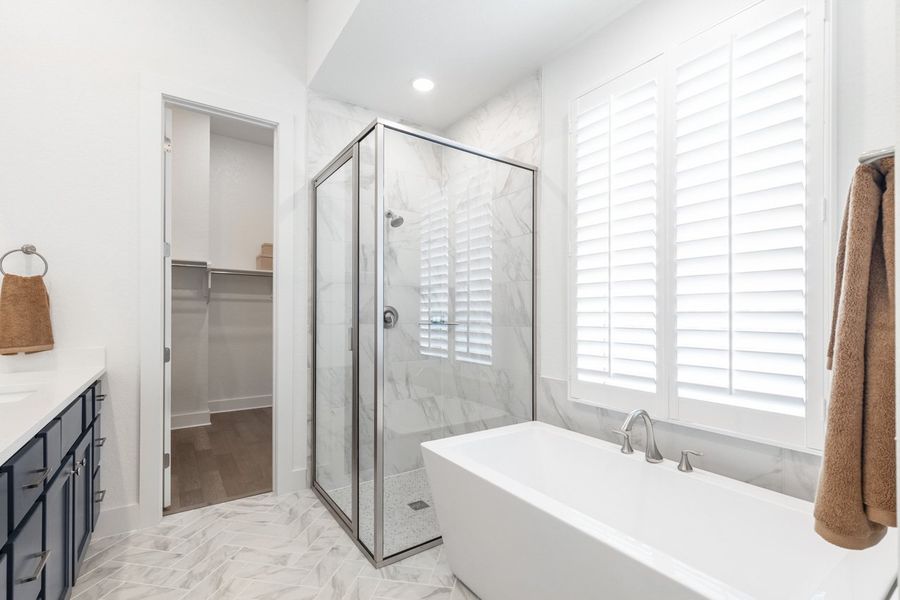 Representative Primary Bathroom - some options shown Representative Primary Bathroom - some options shown