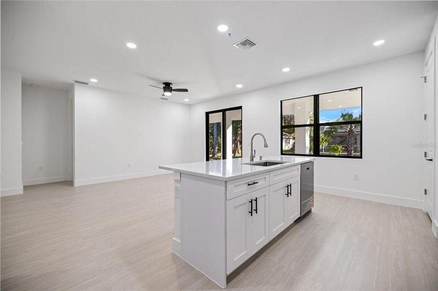 Furnished interior view inside a new home in , Rotonda West (Image 8).