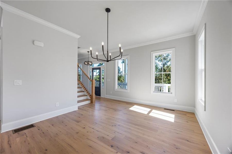 Spacious, unfurnished interior of a new home in , Dacula (Image 41).