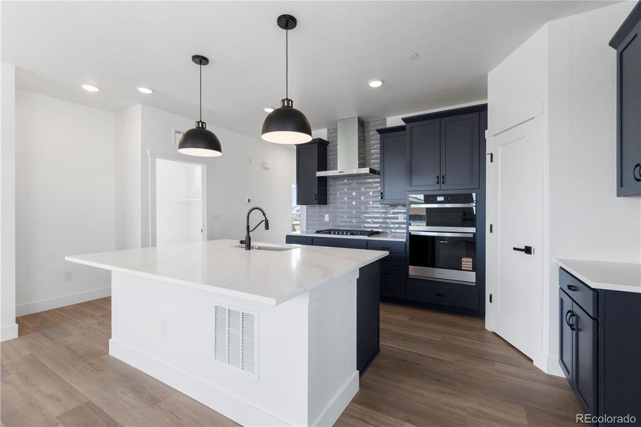 Furnished interior view inside a new home in Westerly, Erie (Image 7).