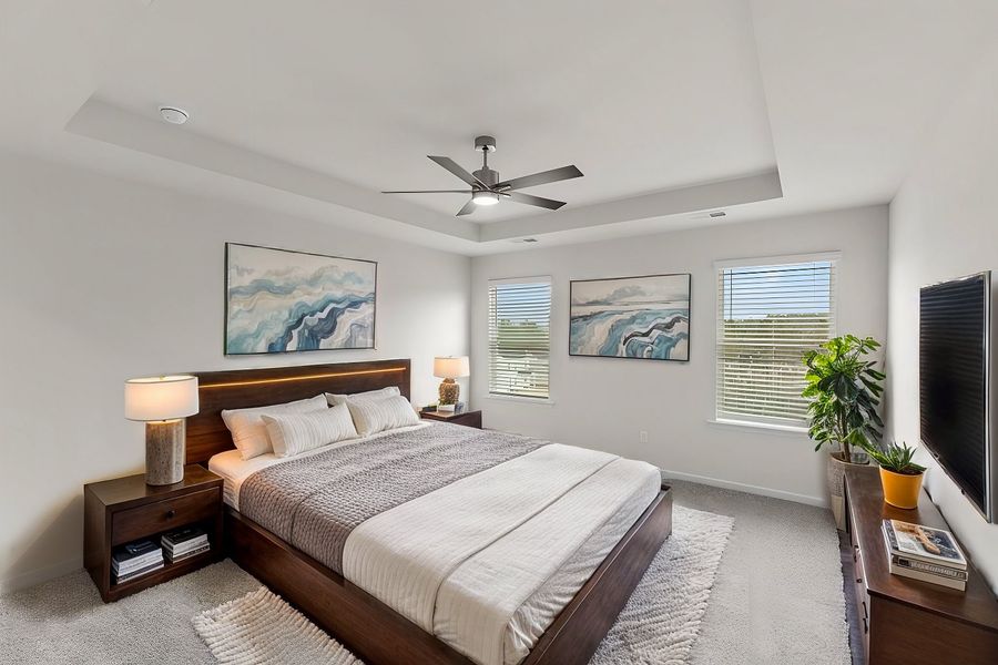 Furnished interior view inside a new home in Halton Oaks, Spartanburg (Image 12).