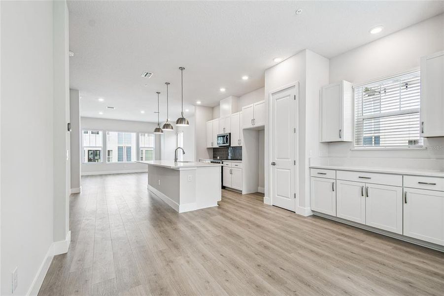 Spacious, unfurnished interior of a new home in Apex at Seminole Heights, Tampa (Image 26). Spacious, unfurnished interior of a new home in Apex at Seminole Heights, Tampa (Image 26).