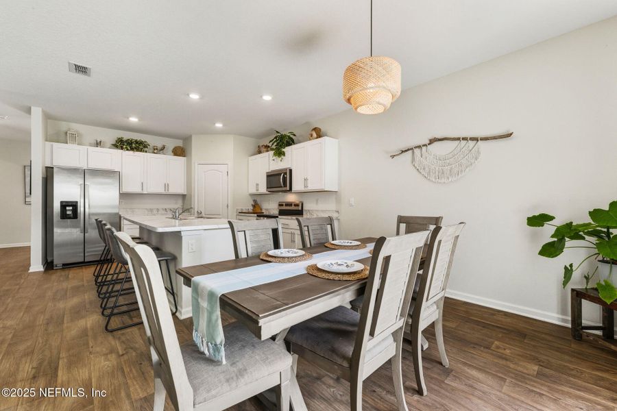 Furnished interior view inside a new home in Ravenswood Village, St. Augustine (Image 8).