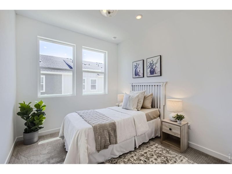 Furnished interior view inside a new home in , Longmont (Image 15).