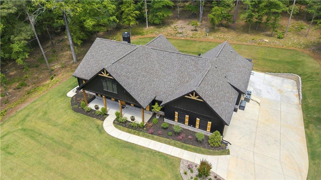 Front exterior of a new home in , Buckhead, GA, highlighting curb appeal (Image 22).