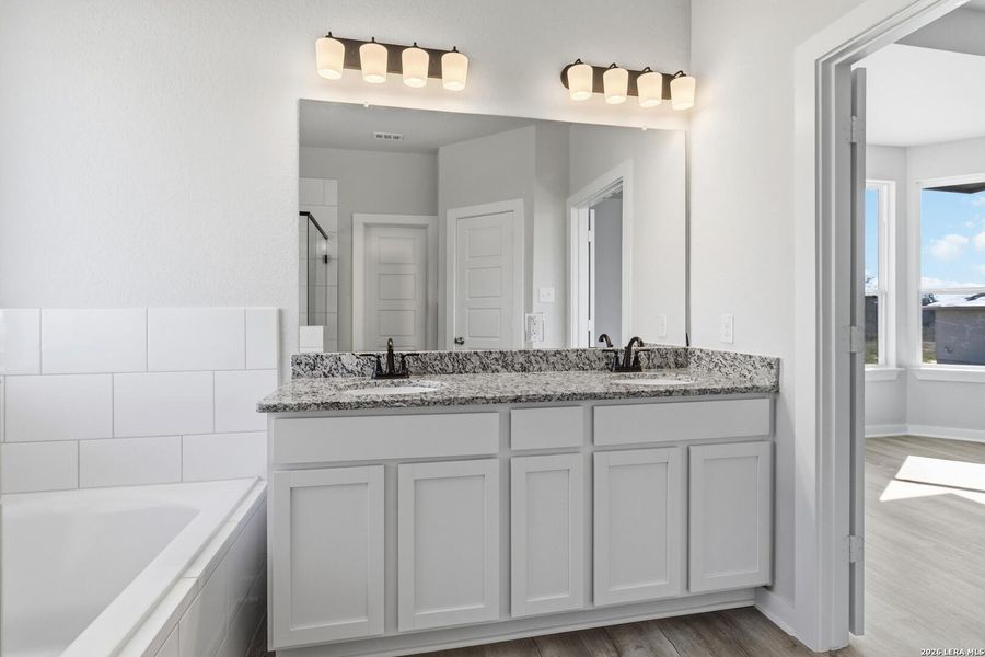 Furnished interior view inside a new home in Lonesome Dove, San Antonio (Image 14).