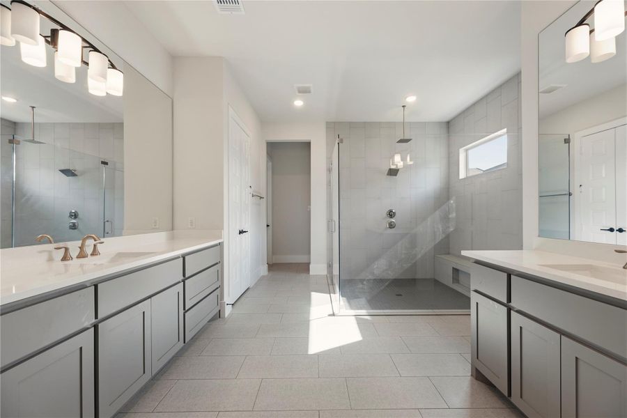 Furnished interior view inside a new home in , Cypress (Image 12).