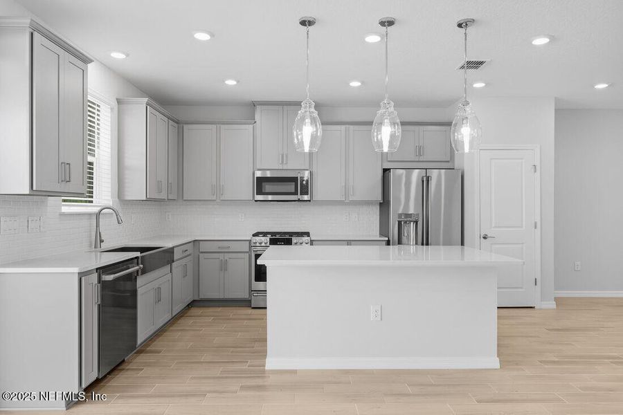 Furnished interior view inside a new home in , St. Augustine (Image 7).