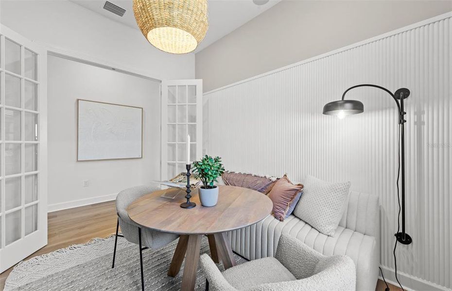 Furnished interior view inside a new home in Del Webb Catalina, Lakewood Ranch (Image 12). Furnished interior view inside a new home in Del Webb Catalina, Lakewood Ranch (Image 12).