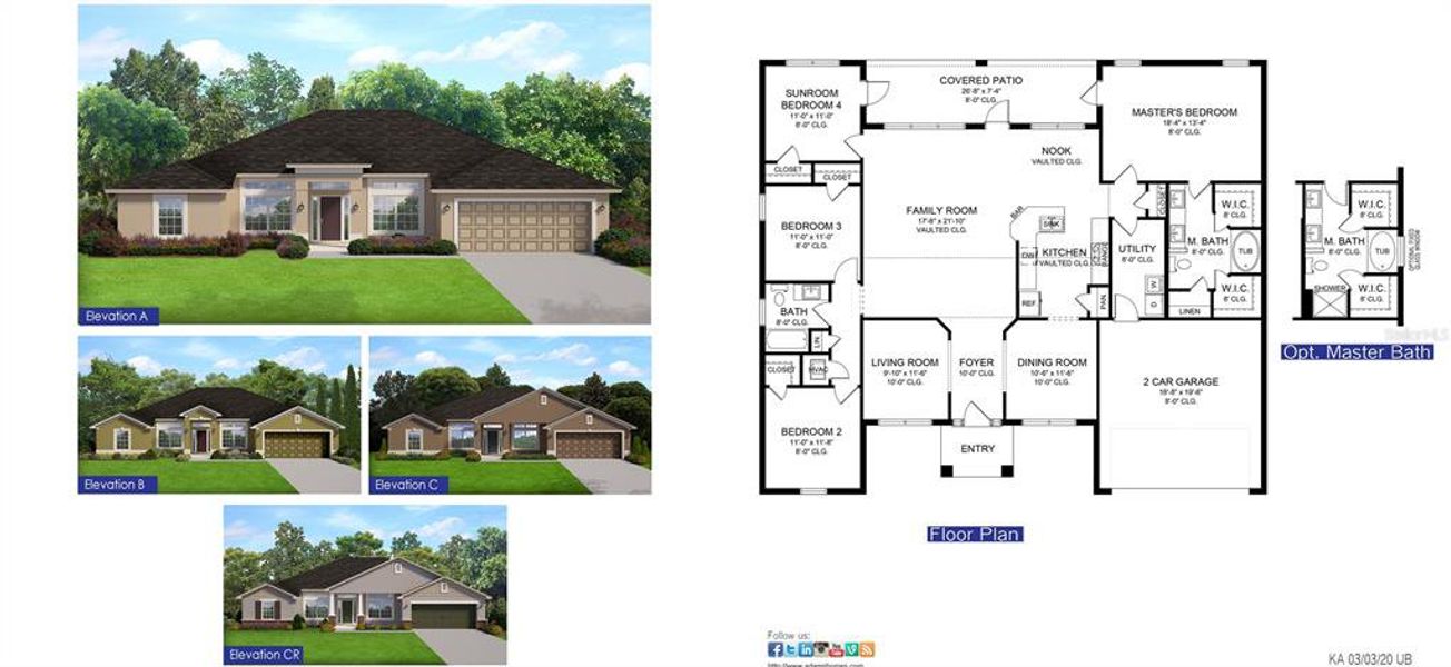 2D floor plan layout of this home in North Port, North Port, FL (Image 1). 2D floor plan layout of this home in North Port, North Port, FL (Image 1).