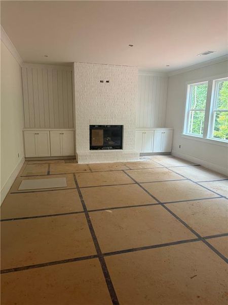In-progress construction of a new home in , Suwanee, GA (Image 36).
