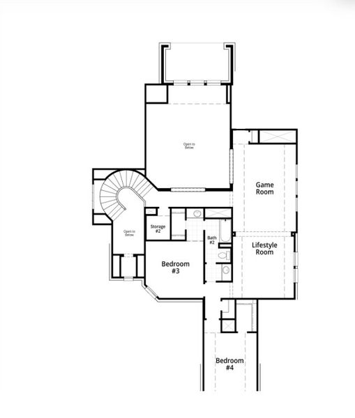 2D floor plan layout for the 229 Plan by Highland Homes in Two Step Farm: 60ft. lots, Montgomery, TX (Image 19). 2D floor plan layout for the 229 Plan by Highland Homes in Two Step Farm: 60ft. lots, Montgomery, TX (Image 19).