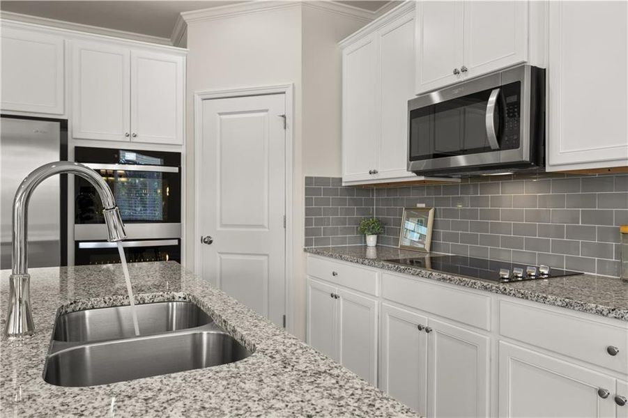 Furnished interior view inside a new home in Alcovy Village, Lawrenceville (Image 50).