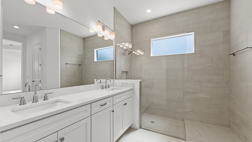 Furnished interior view inside a new home in Verandah, Fort Myers (Image 12).