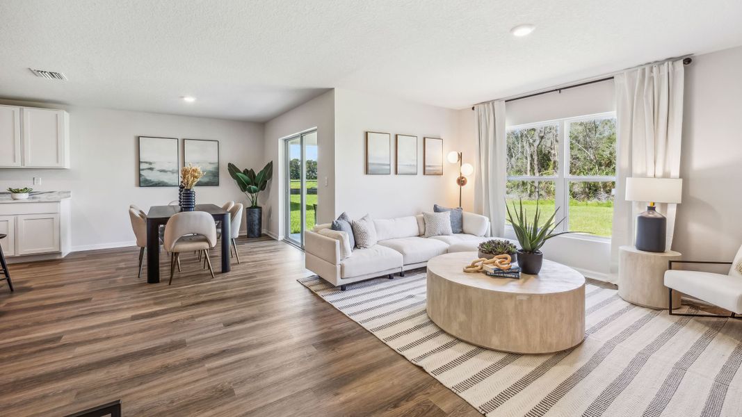 Furnished interior view inside a new home in Oakfield Lakes, Parrish (Image 10).